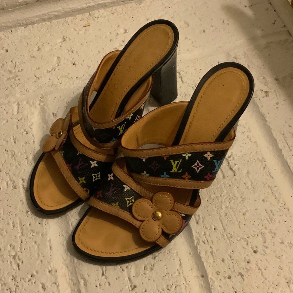 Louis Vuitton Murakami heels